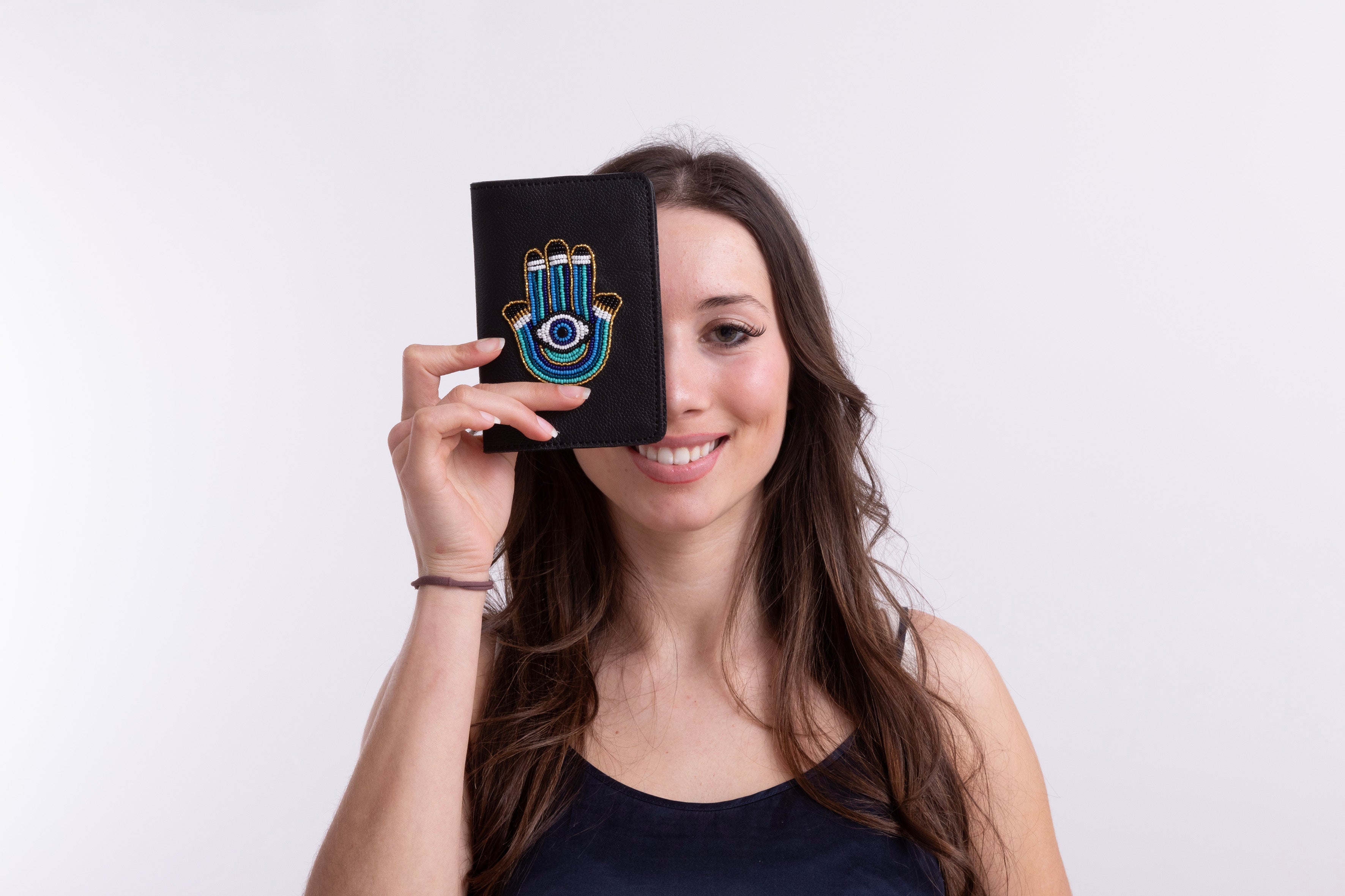 Etui Porte-Passeport Evil Eye