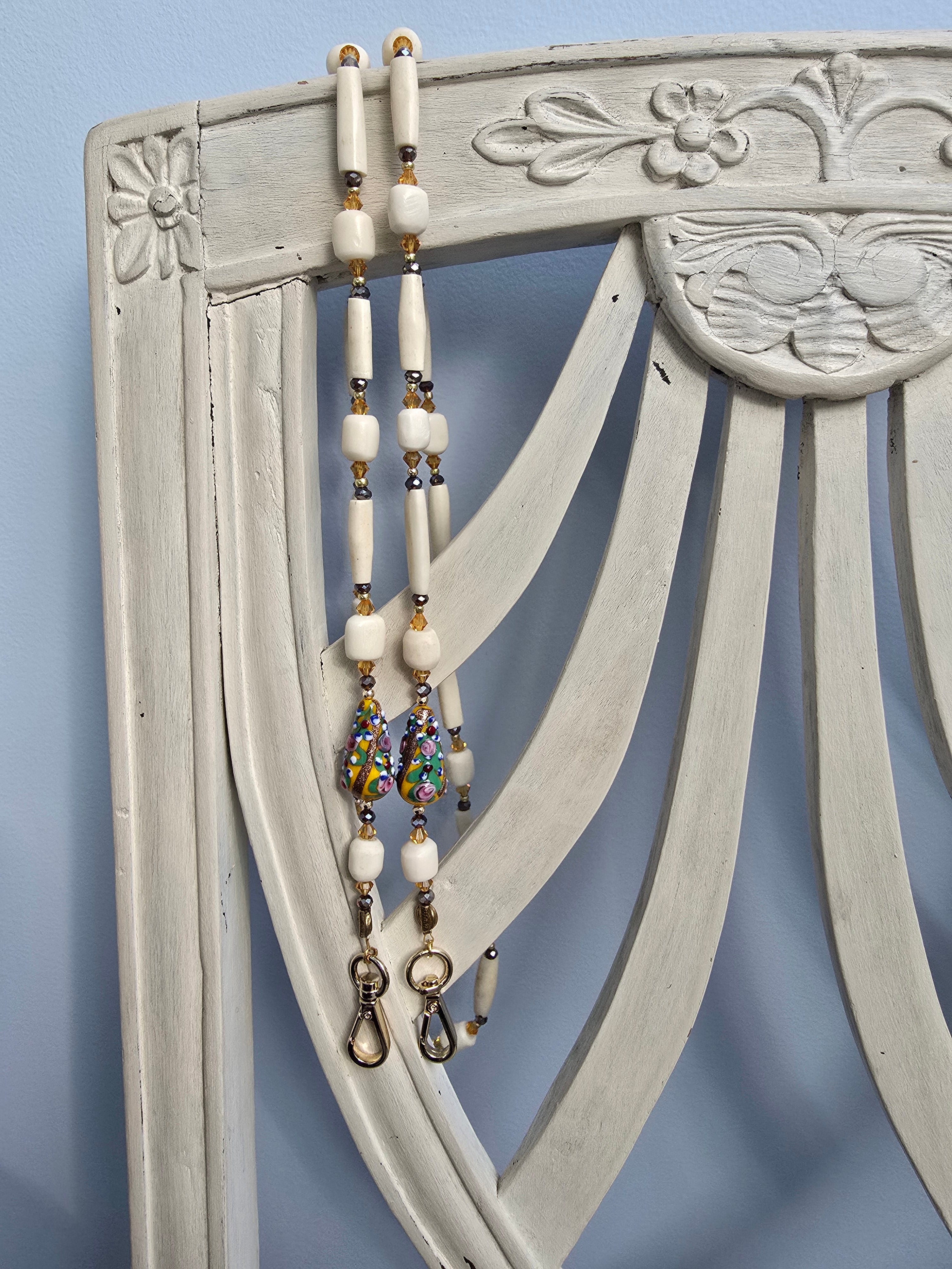 Bandoulière Rosa Burano dans les tons du Jaune