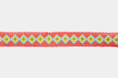 Bandoulière Alvaro - Kikuyu (Red & Green) - MiniRosa
