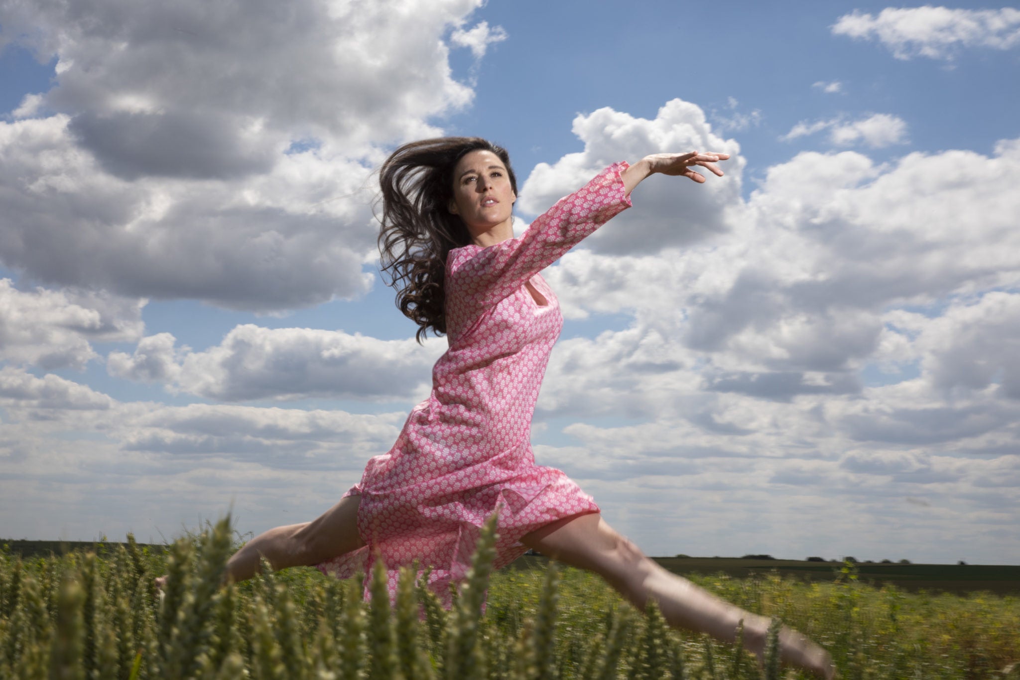 Caftan long été femme Mini Rosa