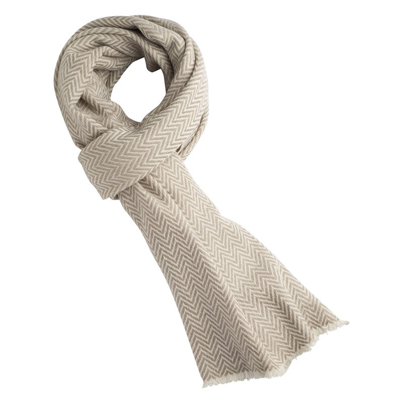 Étole en Laine & Cashmere Mélisande - Beige