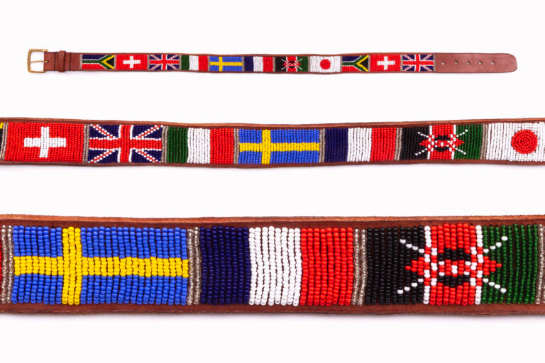 Masai Shoulder Strap - Flags