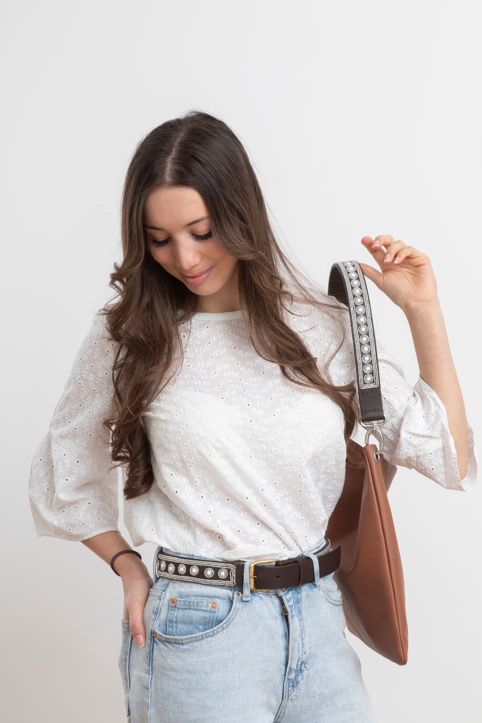 Masai Belt - Suzan (Light Blue)