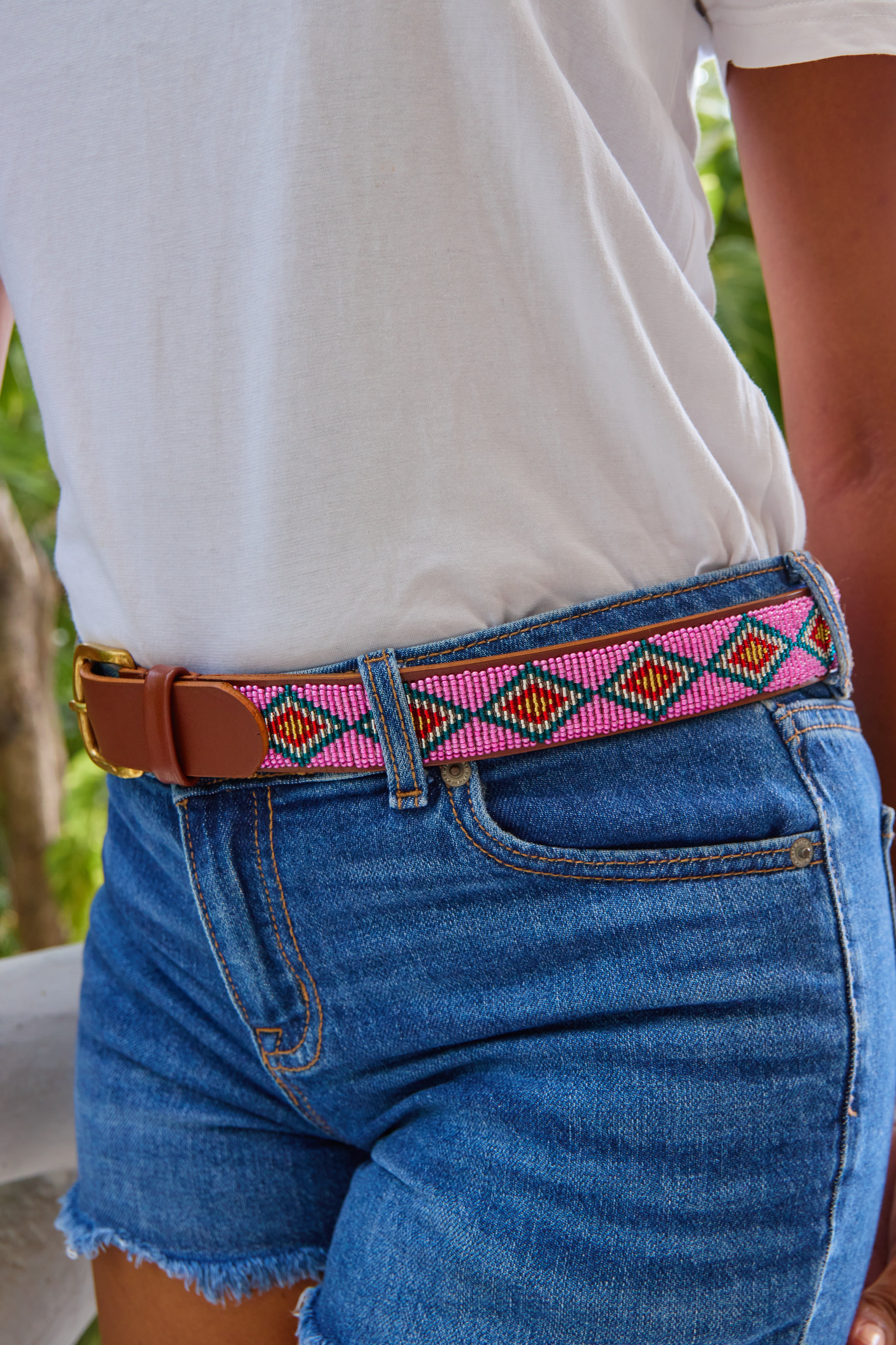 Ceinture Masai - Holidays (Pink)