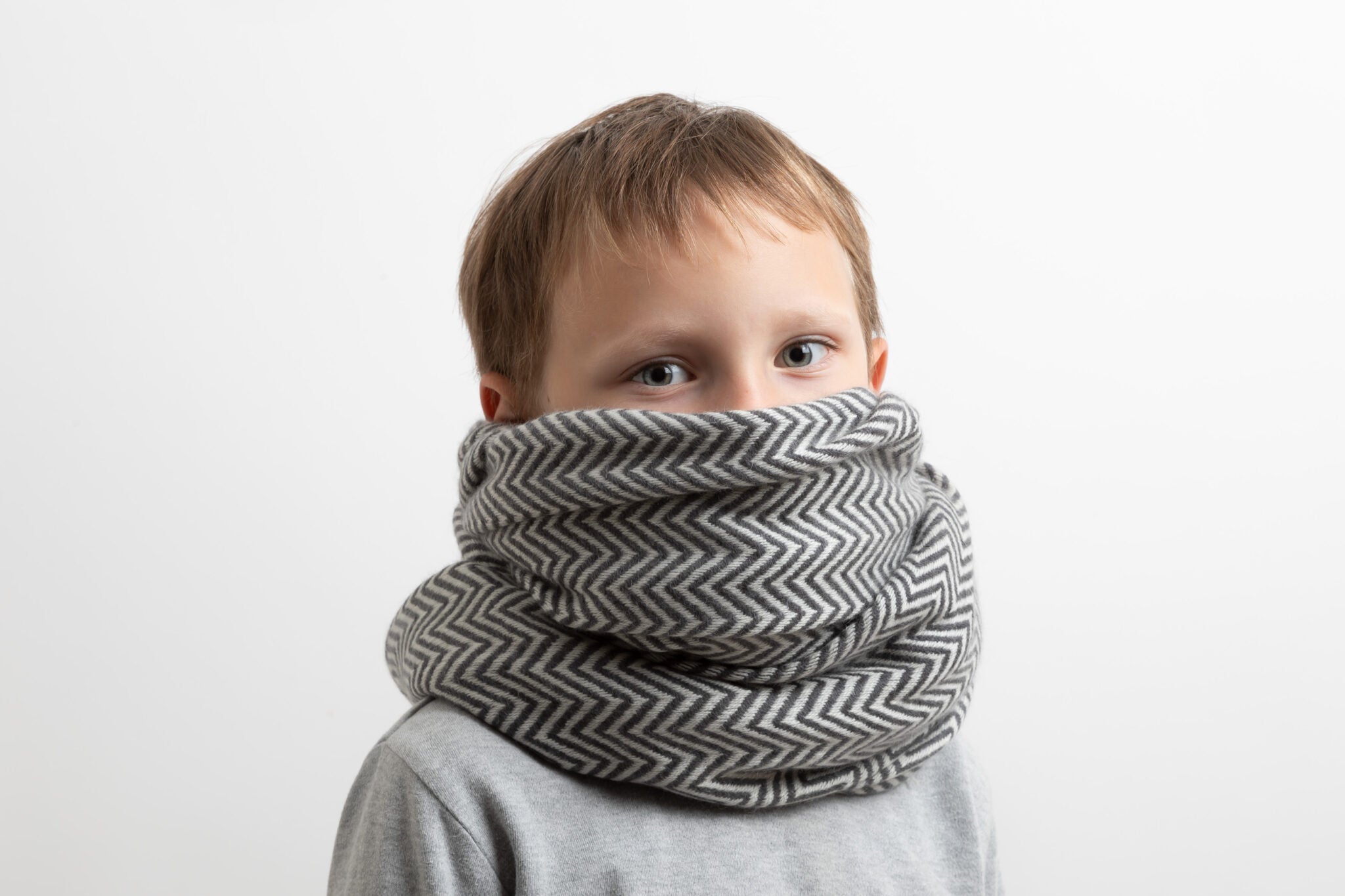 Étole en Laine & Cashmere Mélisande - Gris