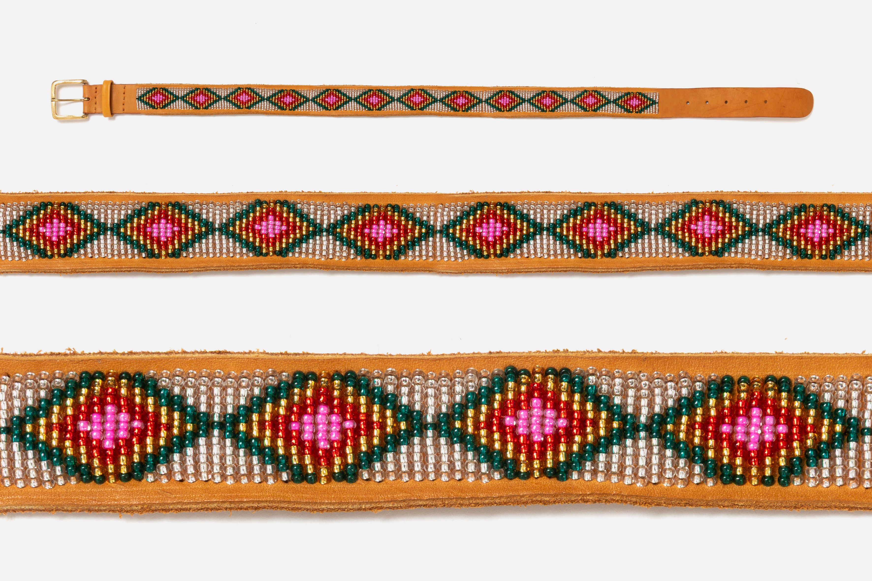 Masai Dog & Cat Collar - Rainbow & Sun