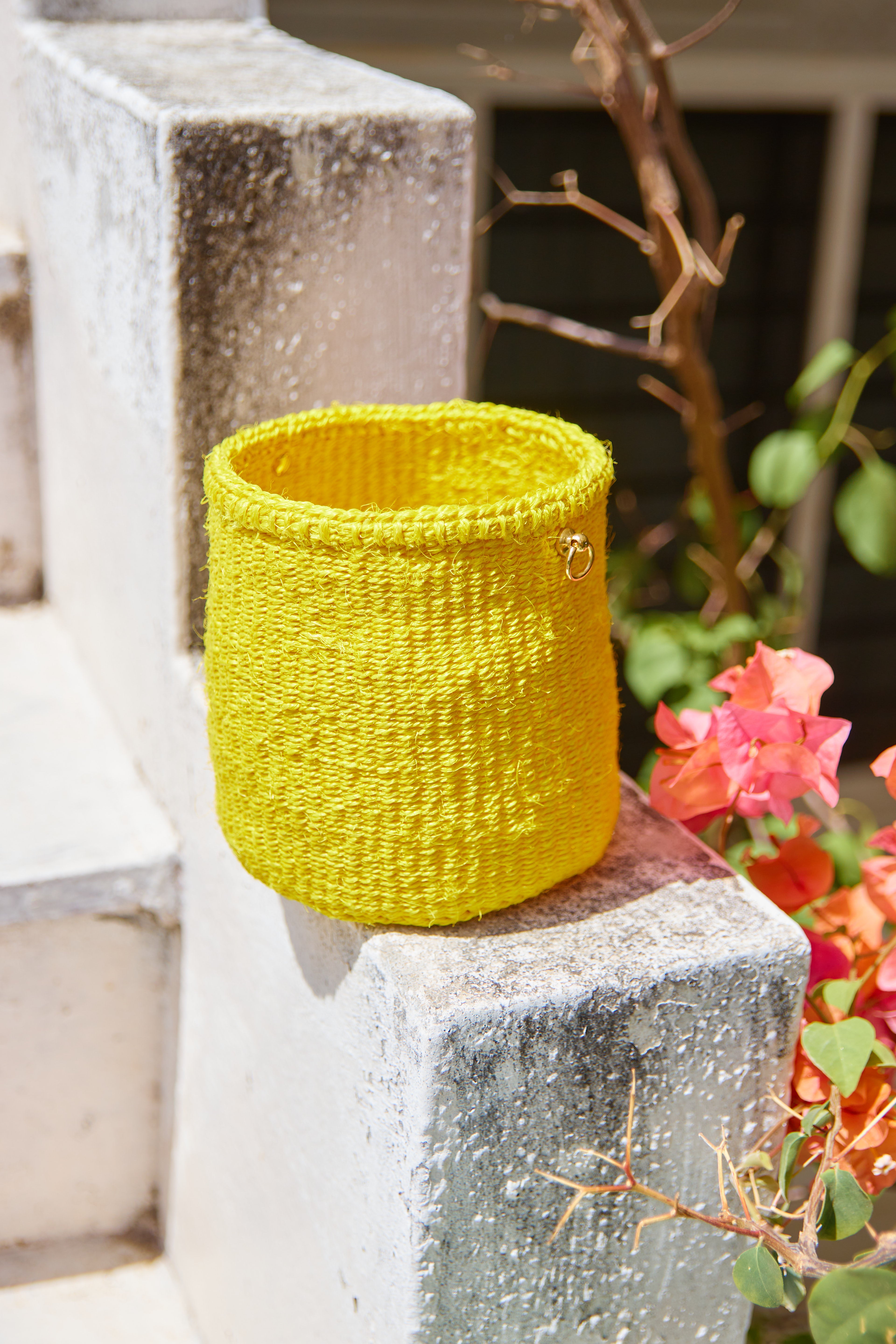 Petit panier en sisal - Différents couleurs
