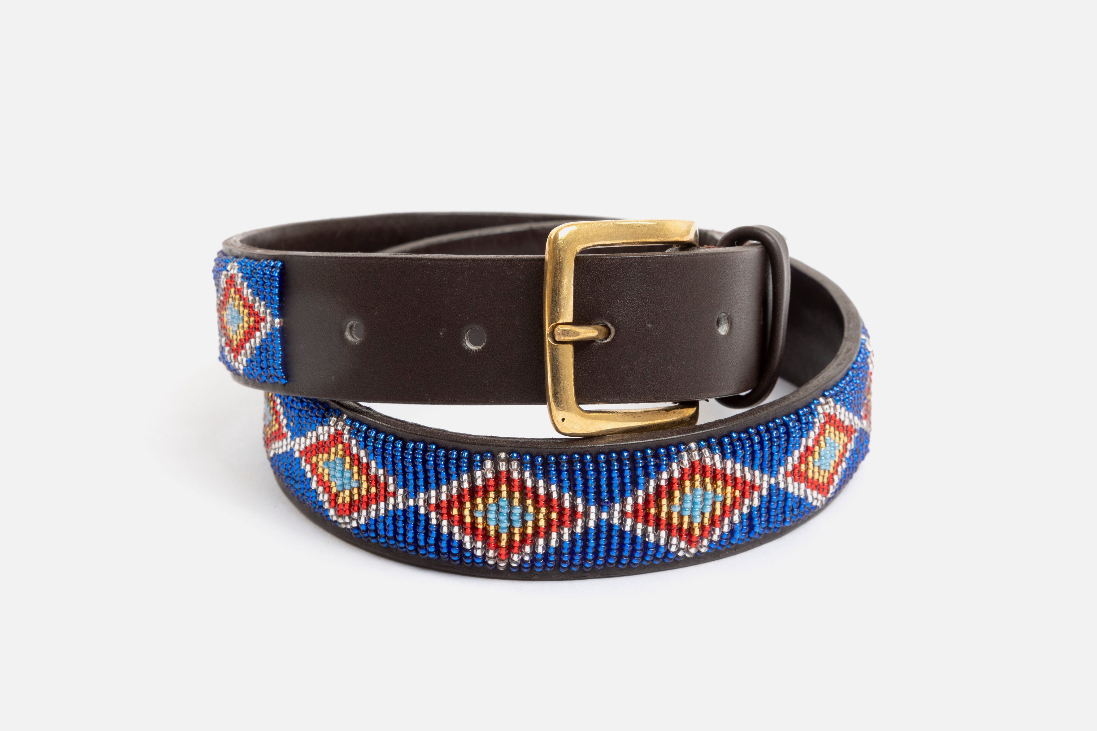 Ceinture Masai - Holidays (Blue)