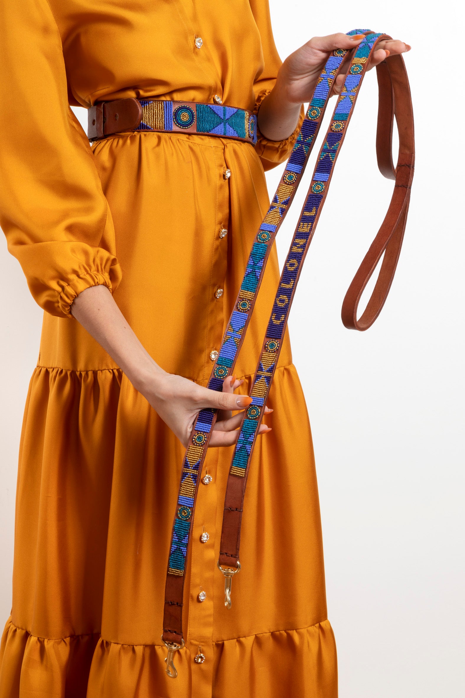 Ceinture Masai - Midnight Blue