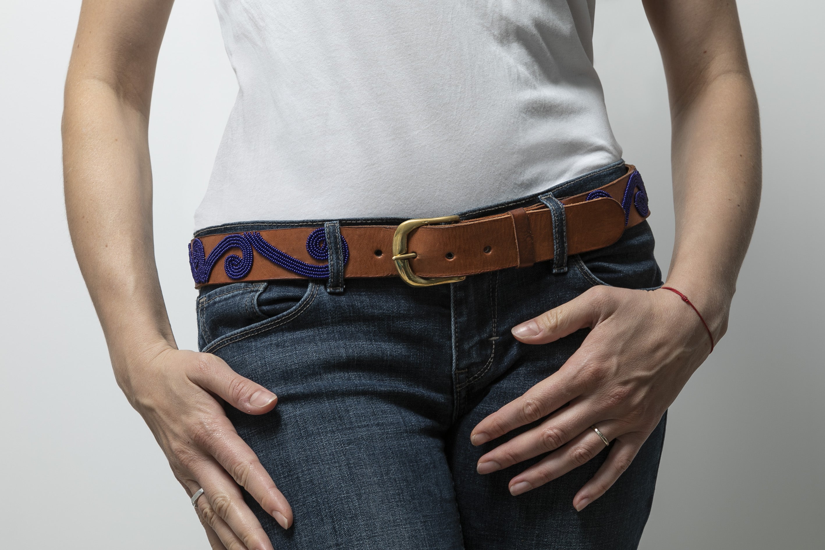 Ceinture Masaï - Ghirigoro (Blue)