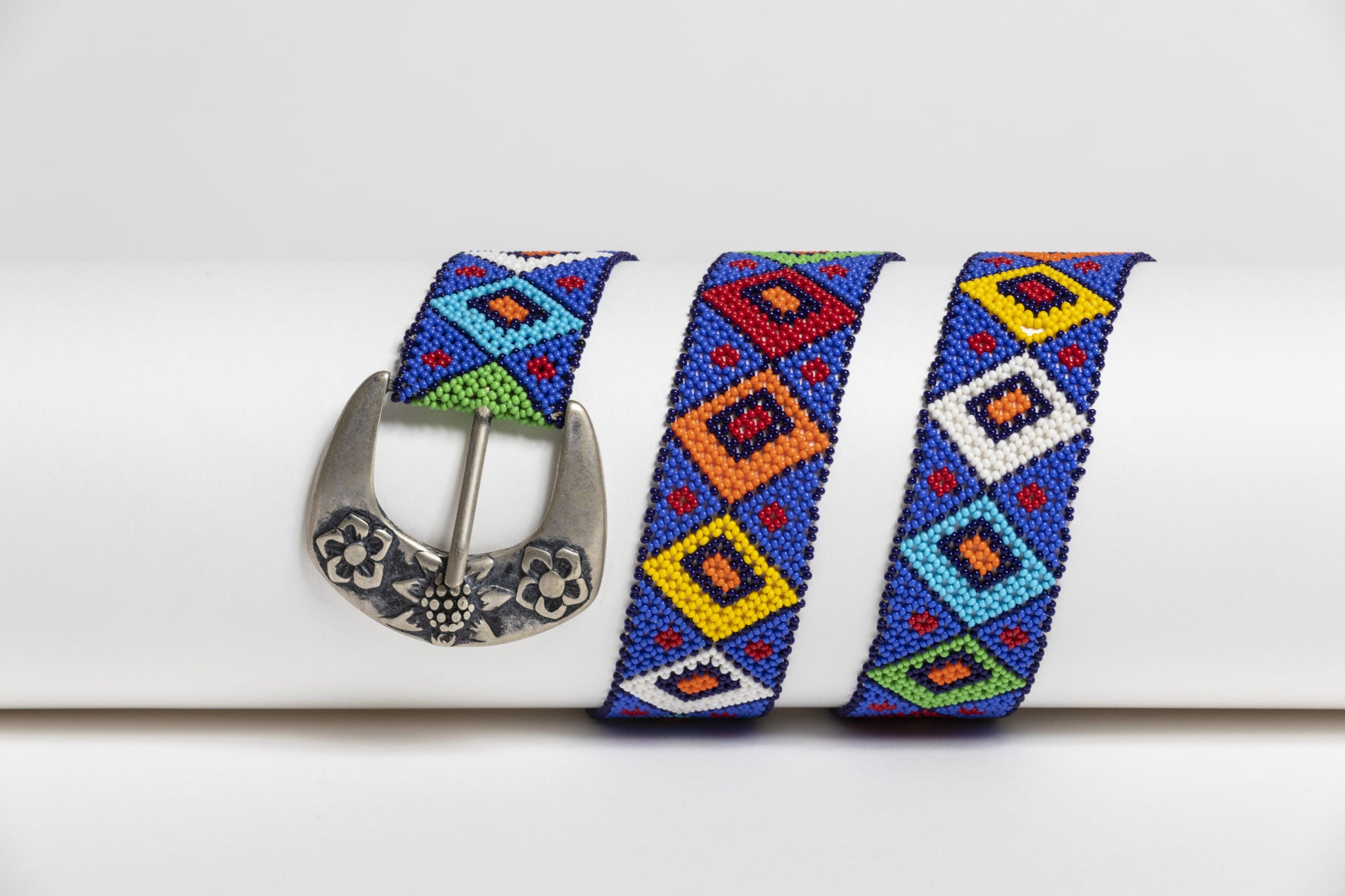 Ceintures Souples en Perles Colorées