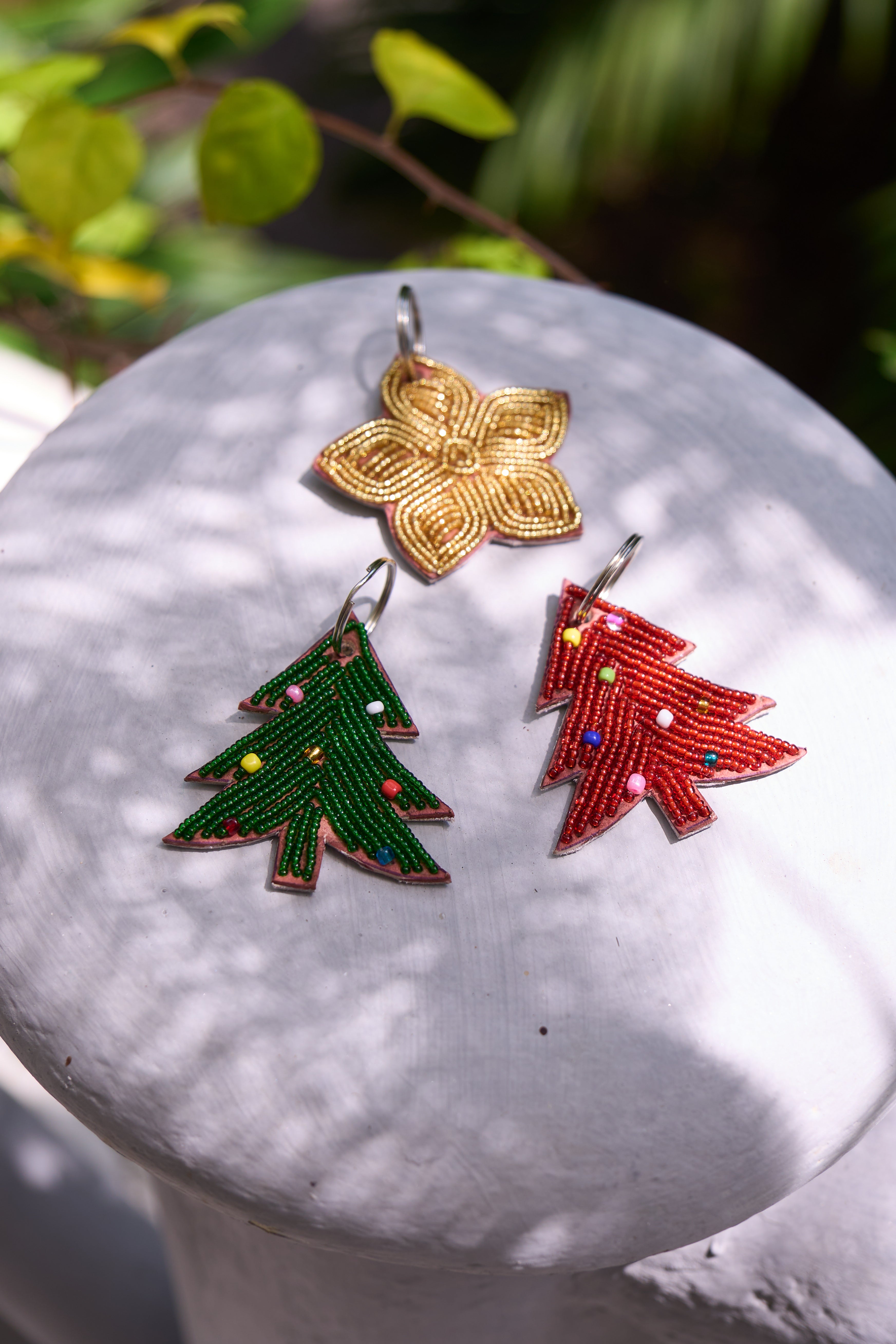 Porte-clés / Charms Arbre de Noël