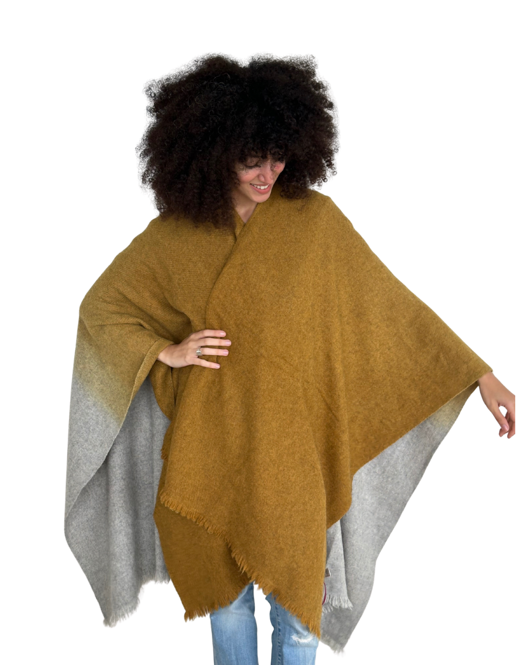 Poncho en Yack - Or