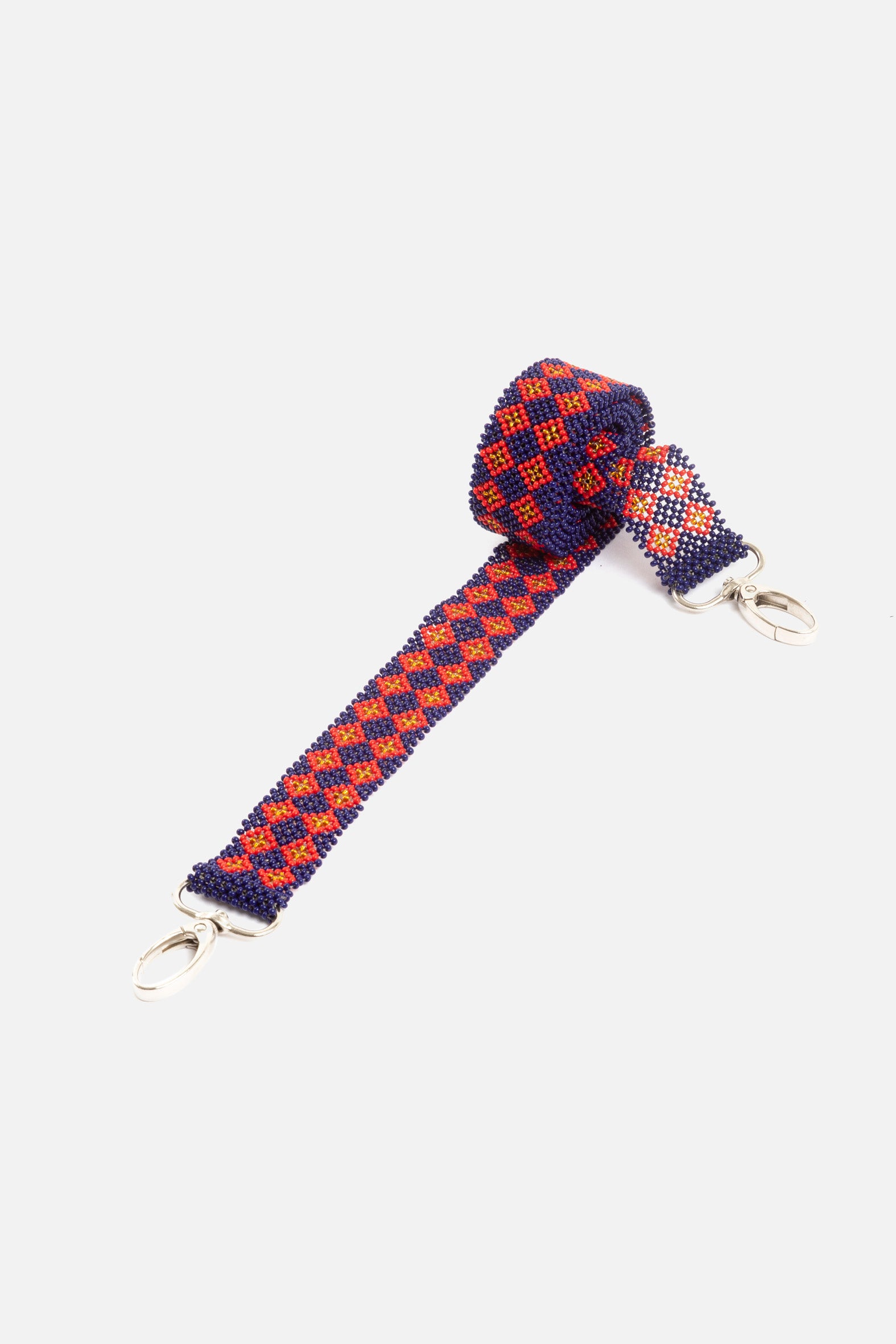 Bandoulière Alvaro Crossbody - Karuma Red & Gold