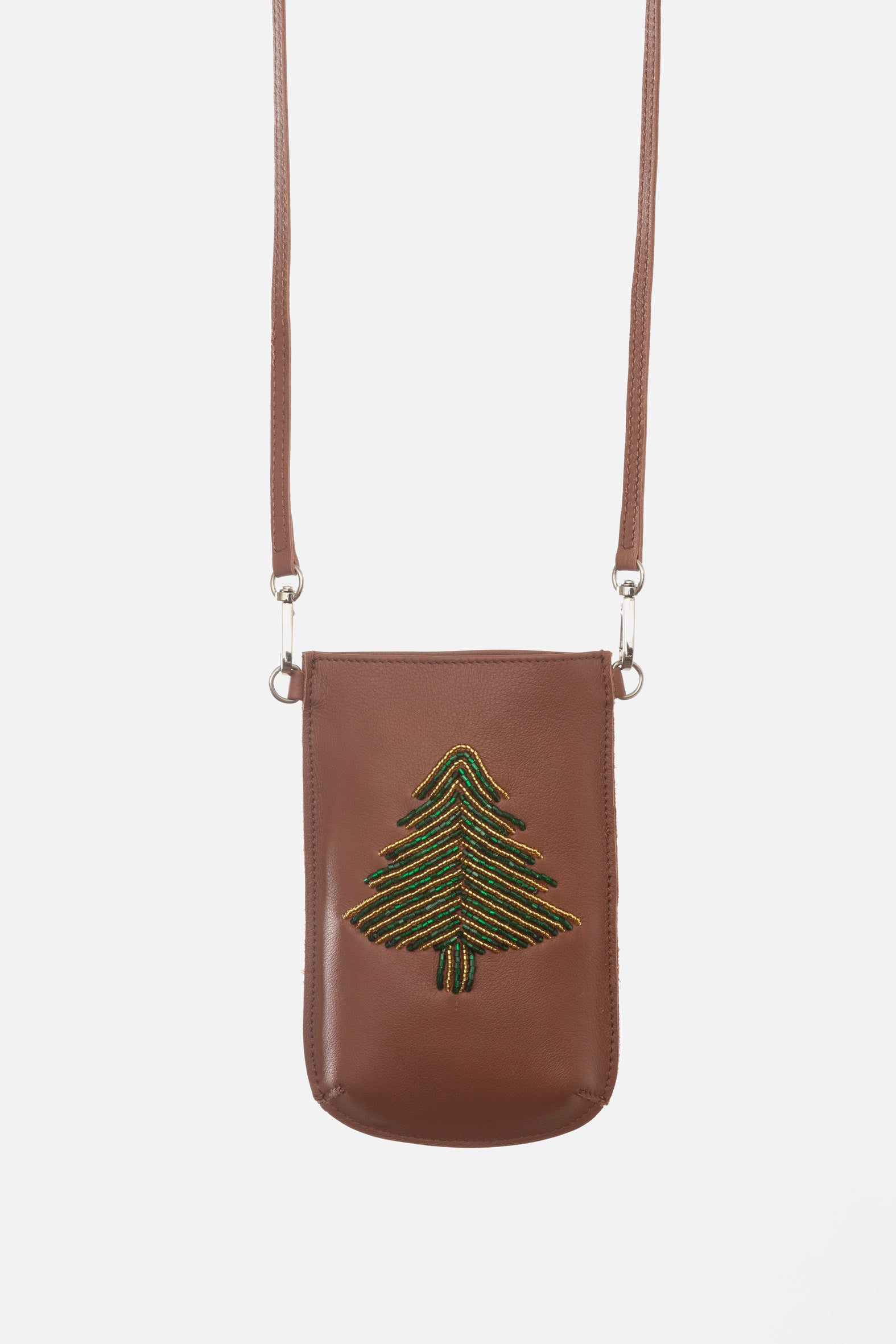 Porte-Téléphone Bravo Cuir - Arbre de Noël