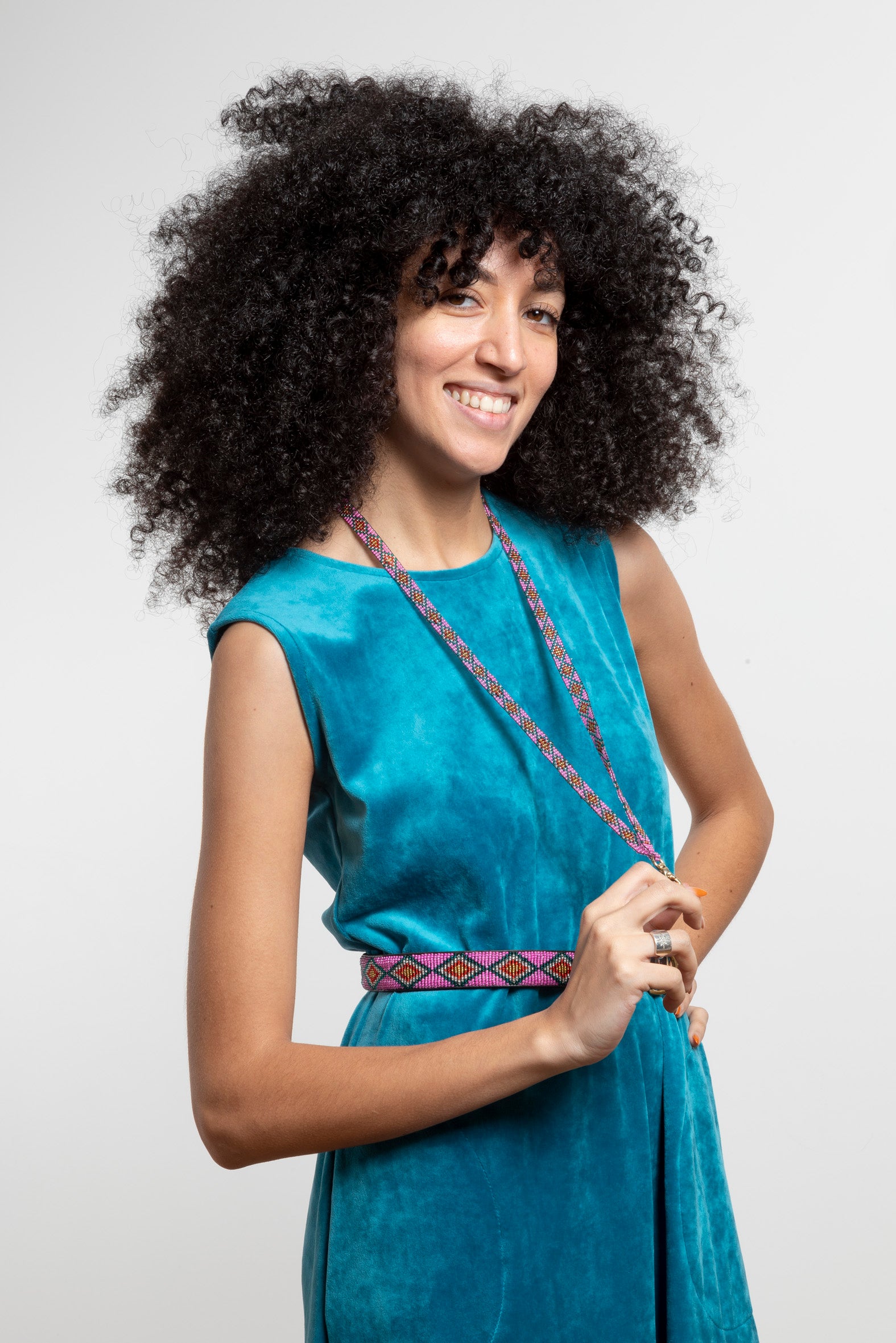 Porte-badge Holidays Rose