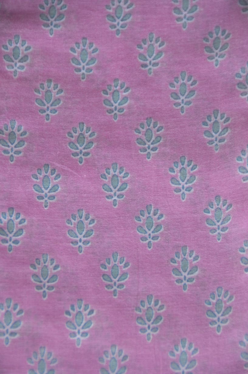 MiniRosa Motif Nuage de Coton Violet & Gris