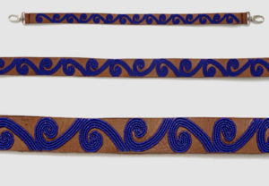 Masai Dog & Cat Collar - Ghirigoro (Blue)