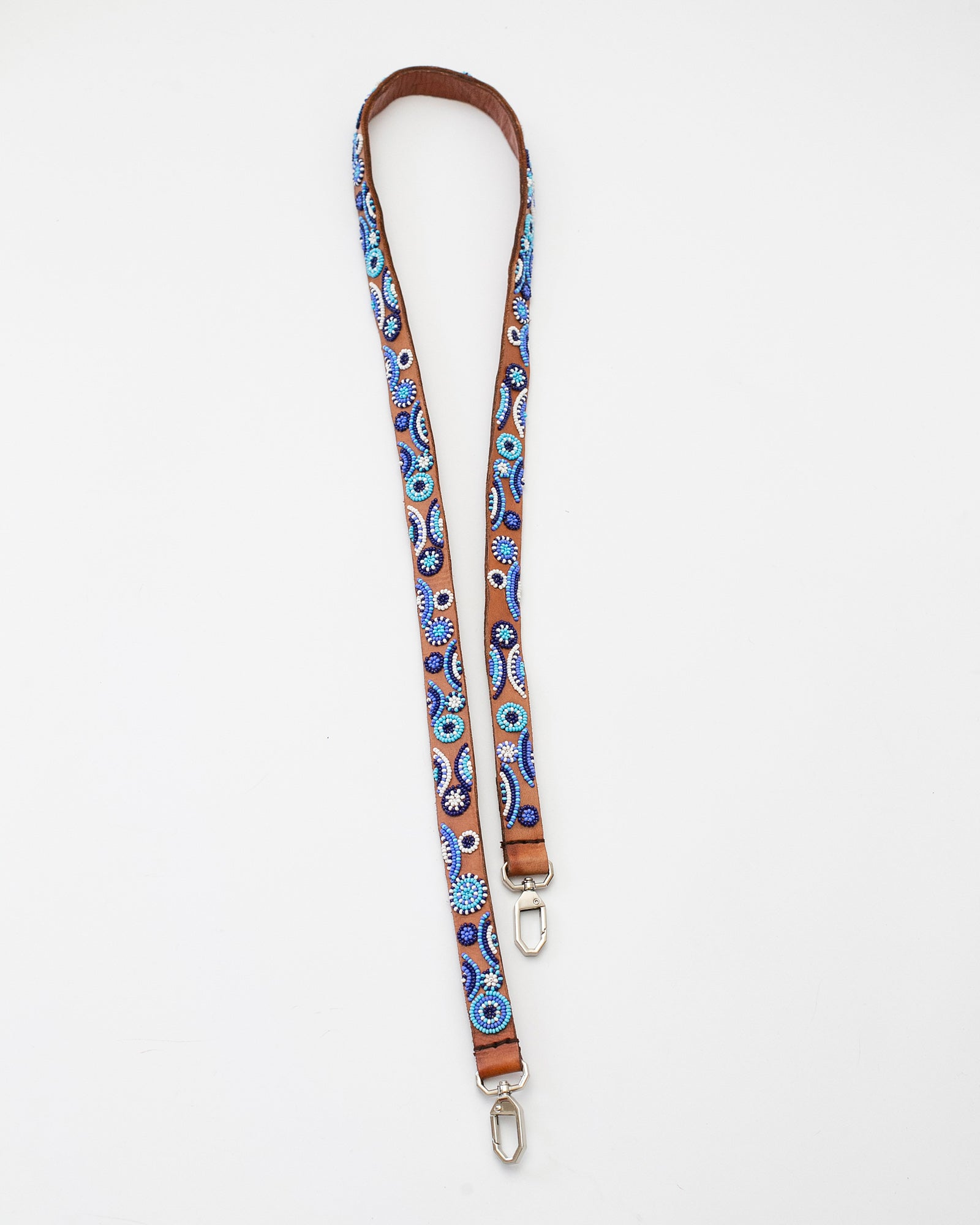 Masai Shoulder Strap - Pili Pili (Blue)