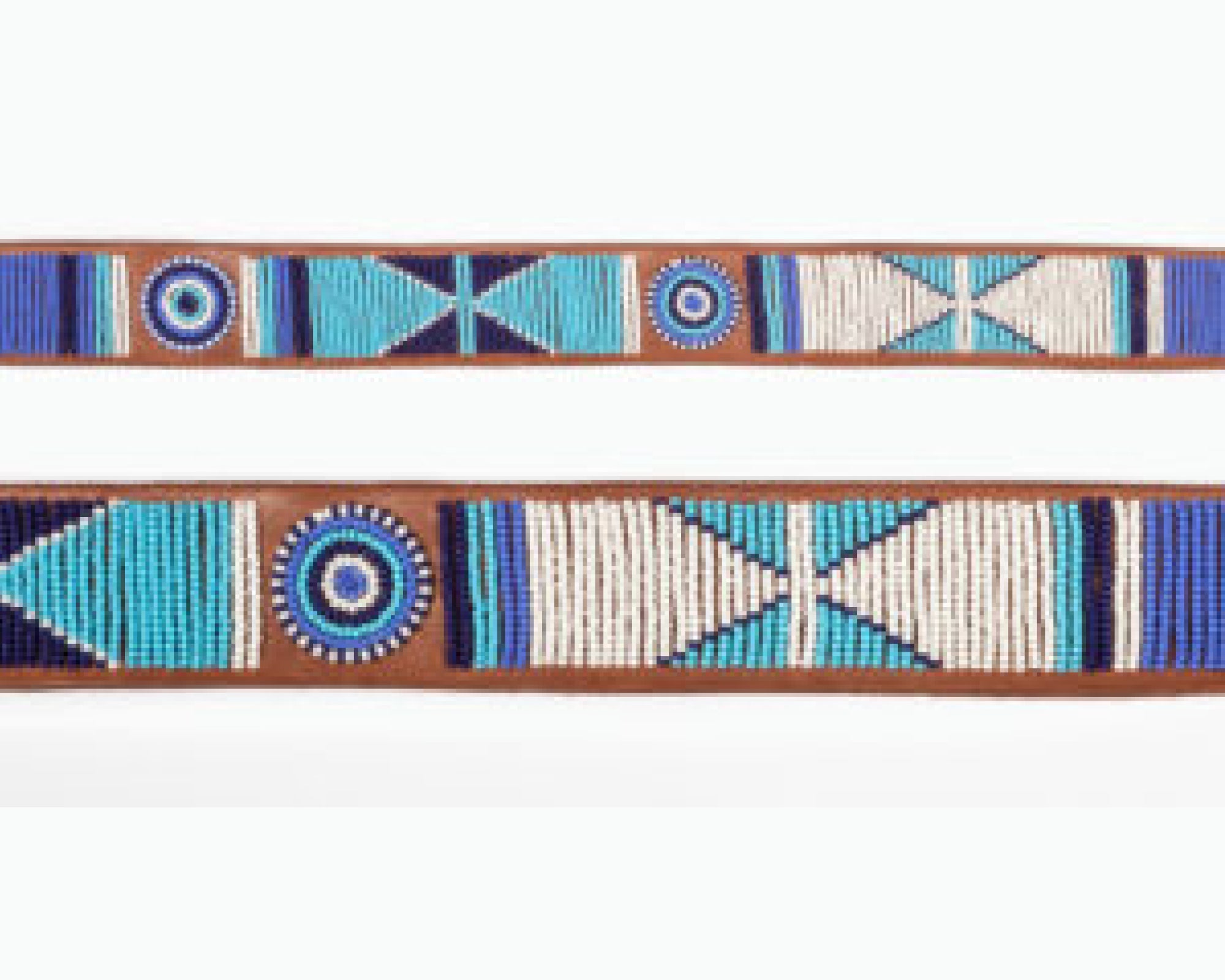 Masai Shoulder Strap - Geometric & Sun