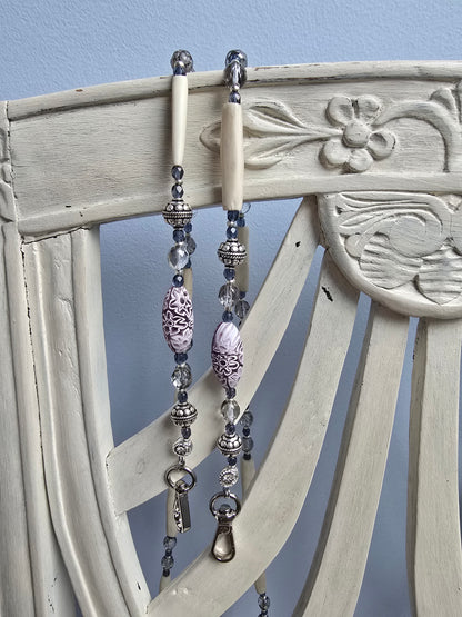 Bandoulière Rosa Argent