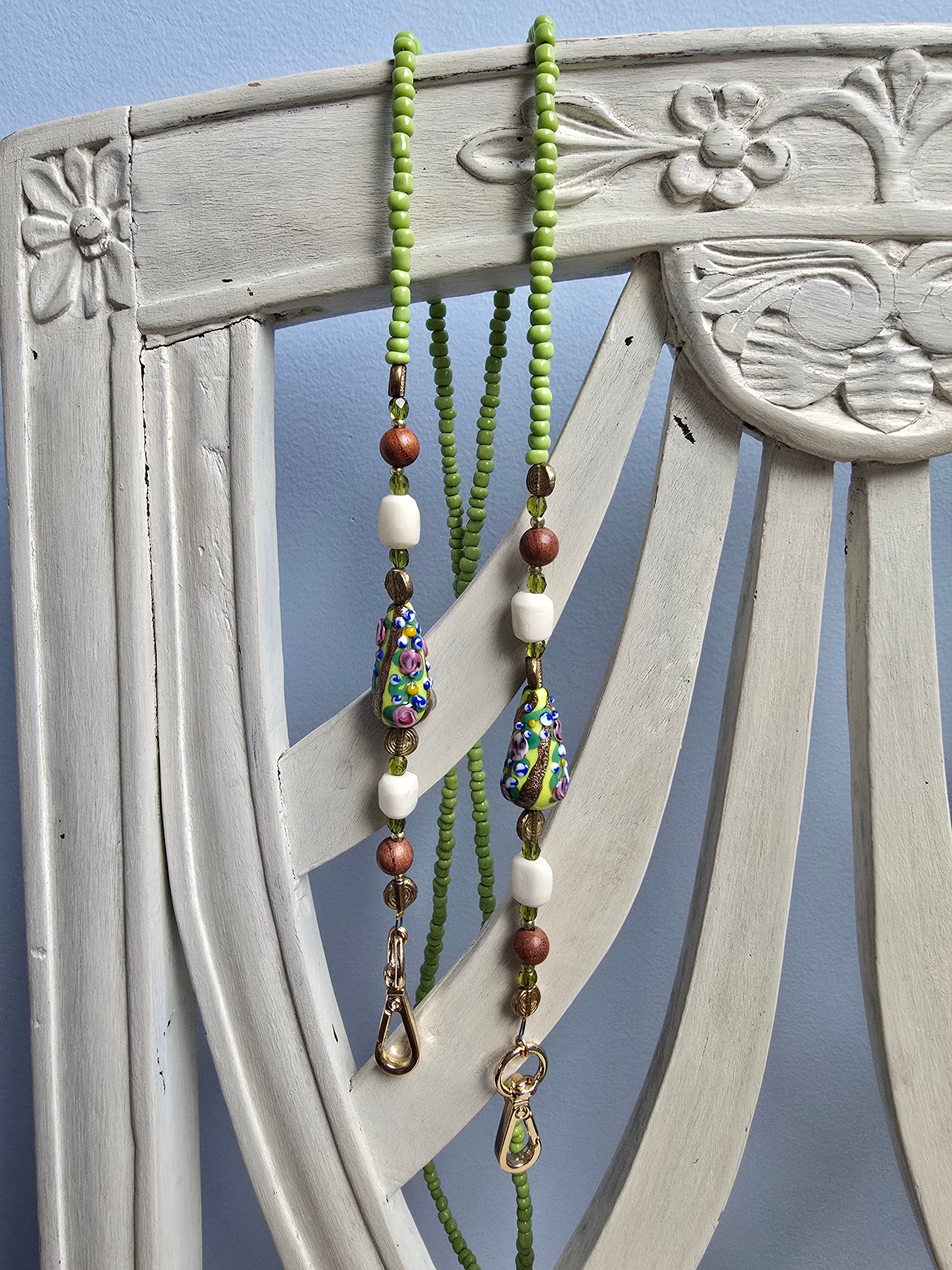 Bandoulière Rosa Burano dans les tons Vert Clair