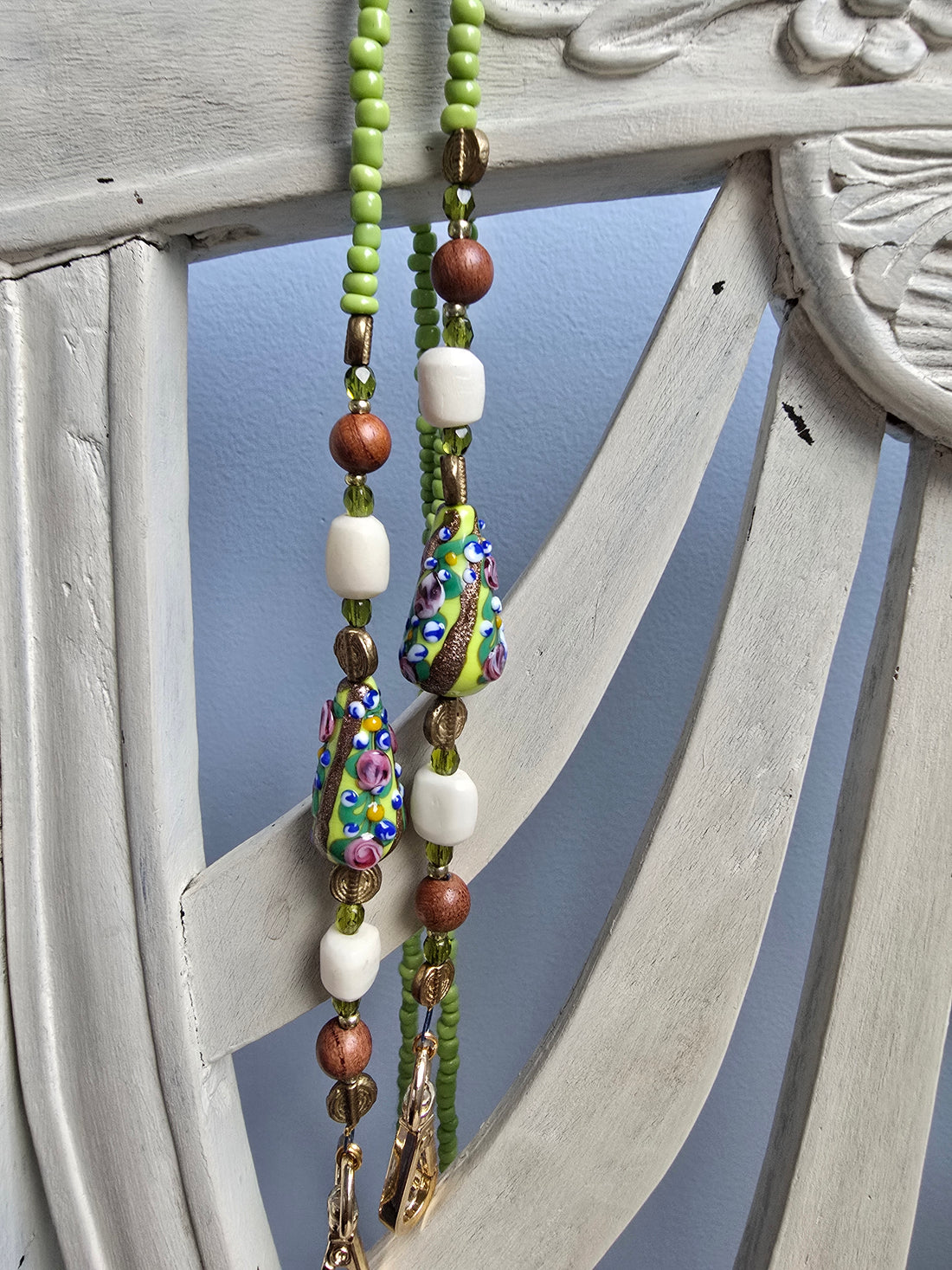 Bandoulière Rosa Burano dans les tons Vert Clair