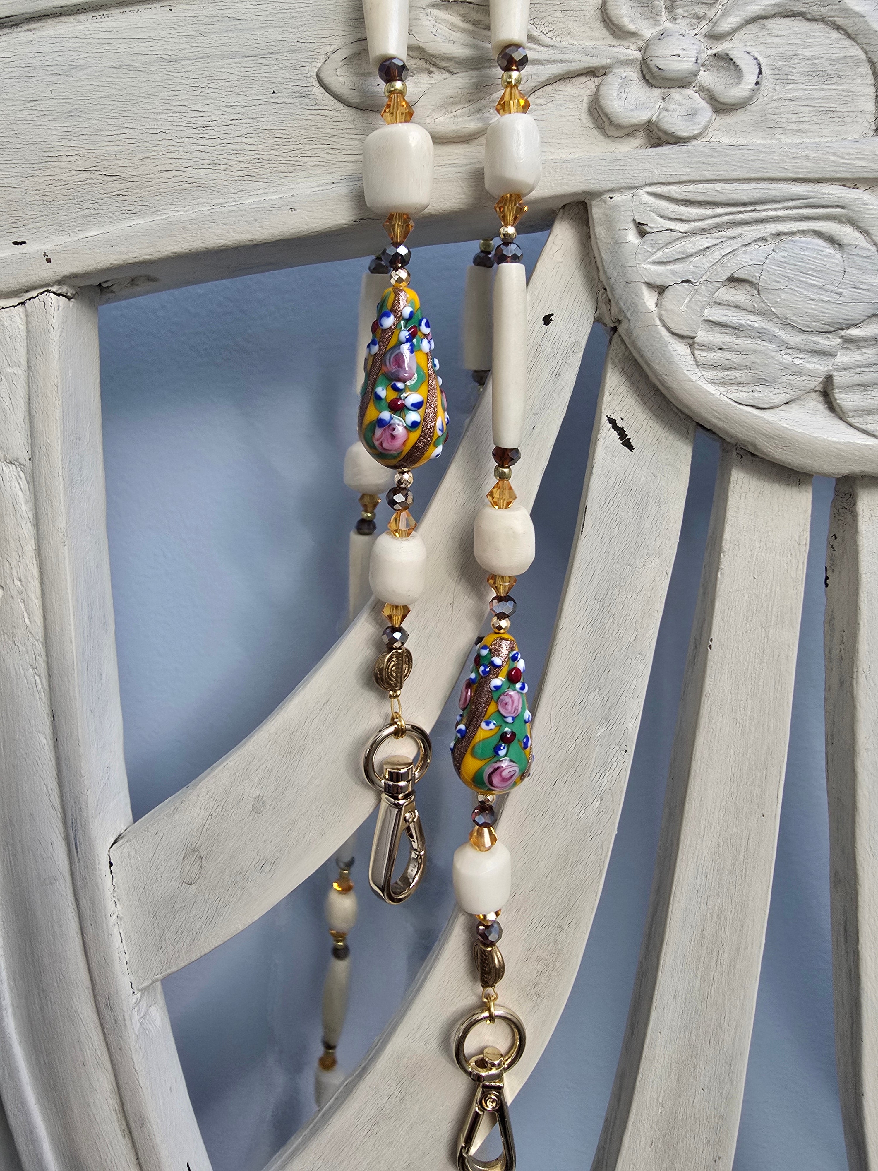 Bandoulière Rosa Burano dans les tons du Jaune