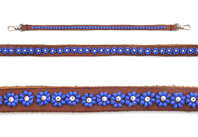 Masai Belt - Daisy (Blue Masai)