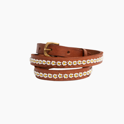 Masai Belt - Daisy (White)