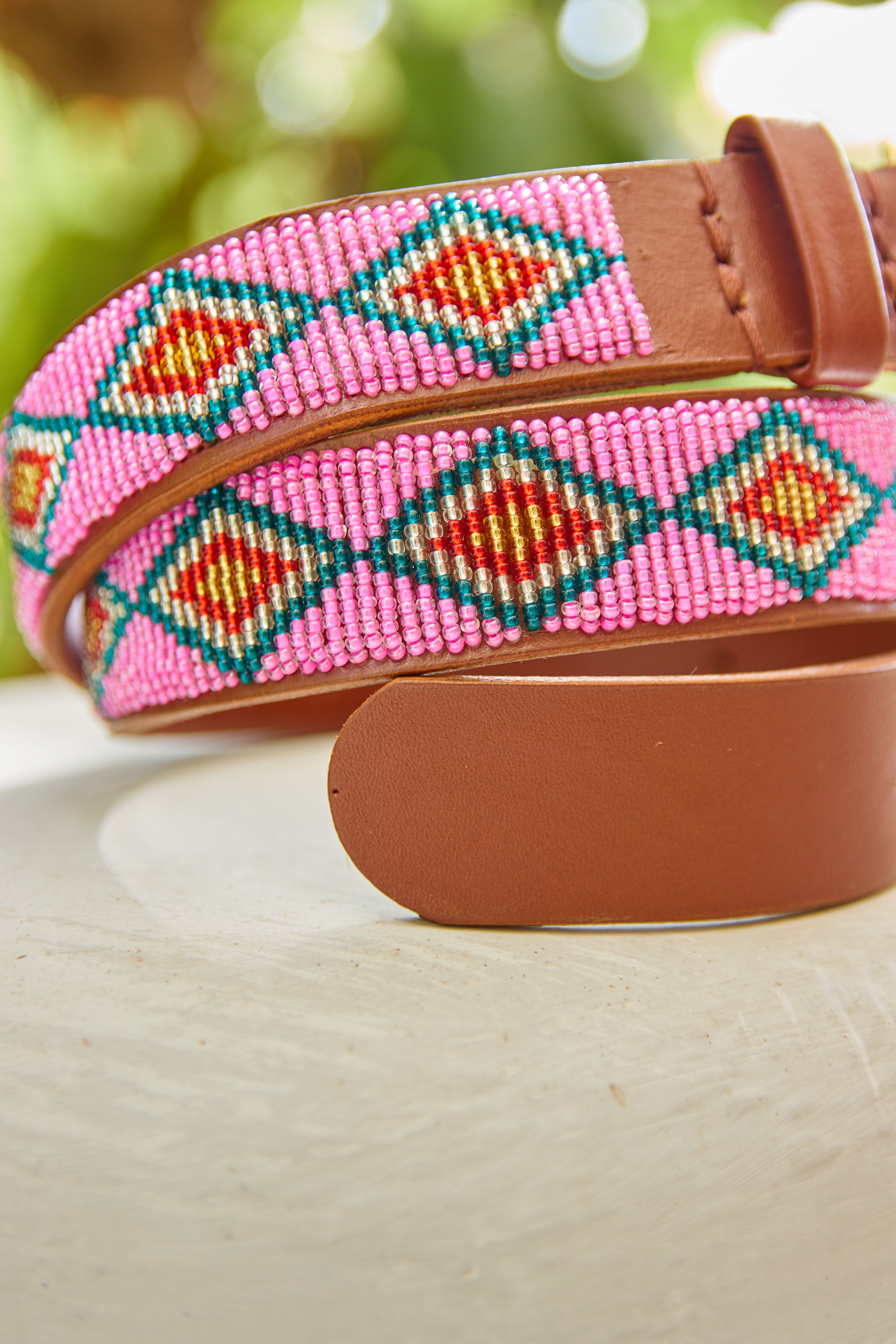 Ceinture Masai - Holidays (Pink)