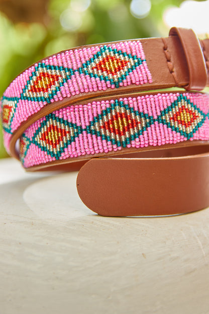 Ceinture Masai - Holidays (Pink)