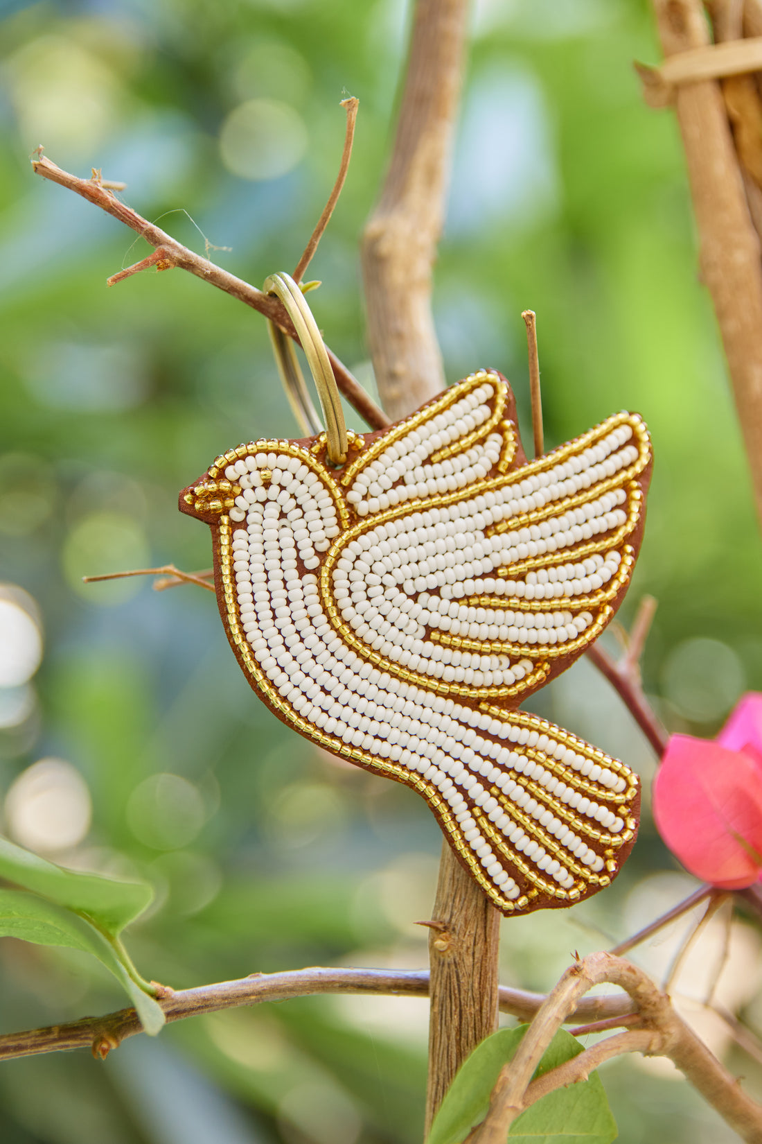 Porte-clés / Charm Colombe