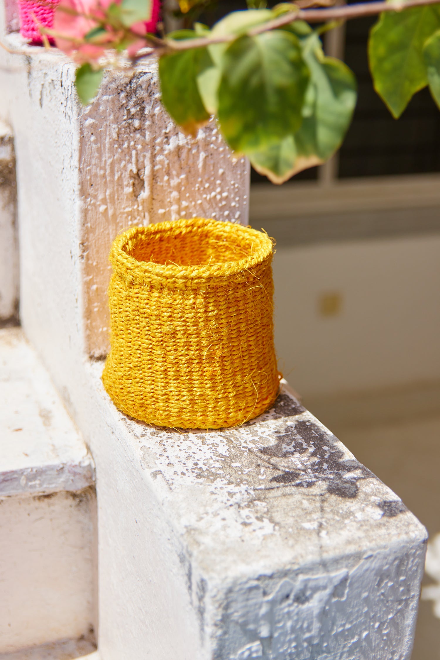 Petit panier en sisal - Différents couleurs