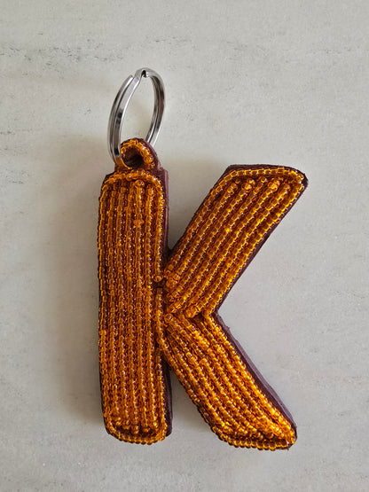 Initial Keychain / Charm - K