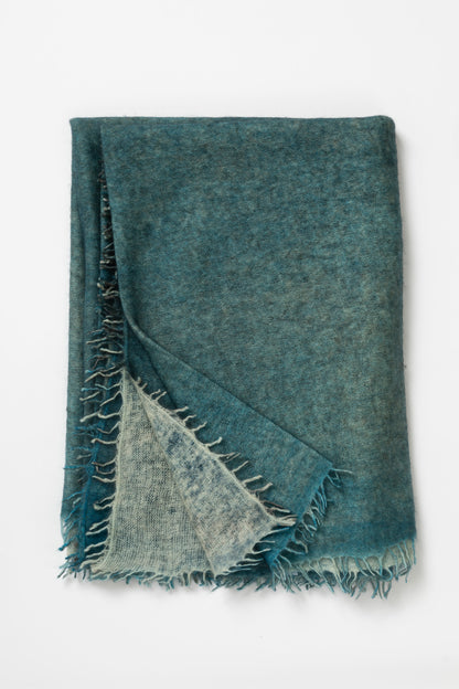 Echarpe en Cashmere Spray - Vert