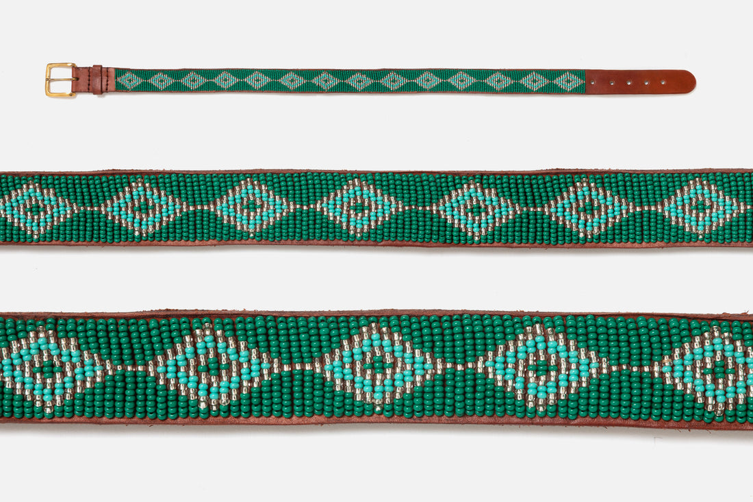 Ceinture Masai - Essential Green