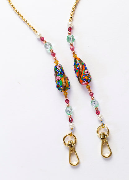 Bandoulière Rosa Or