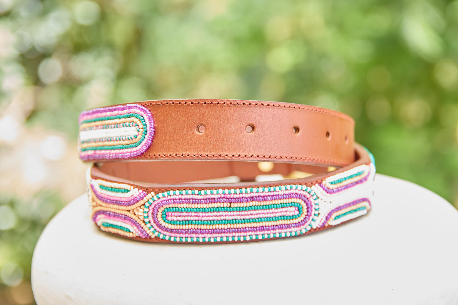 Masai Belt - Suzan (Light Blue)
