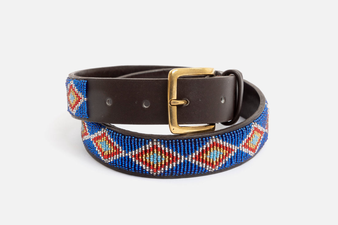 Ceinture Masai - Holidays (Blue)