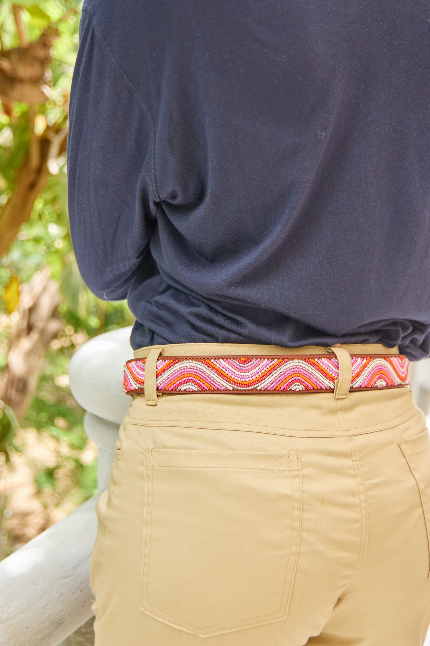 Masai Belt - Suzan (Light Blue)