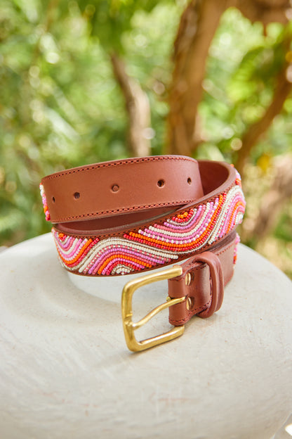 Masai Belt - Suzan (Light Blue)