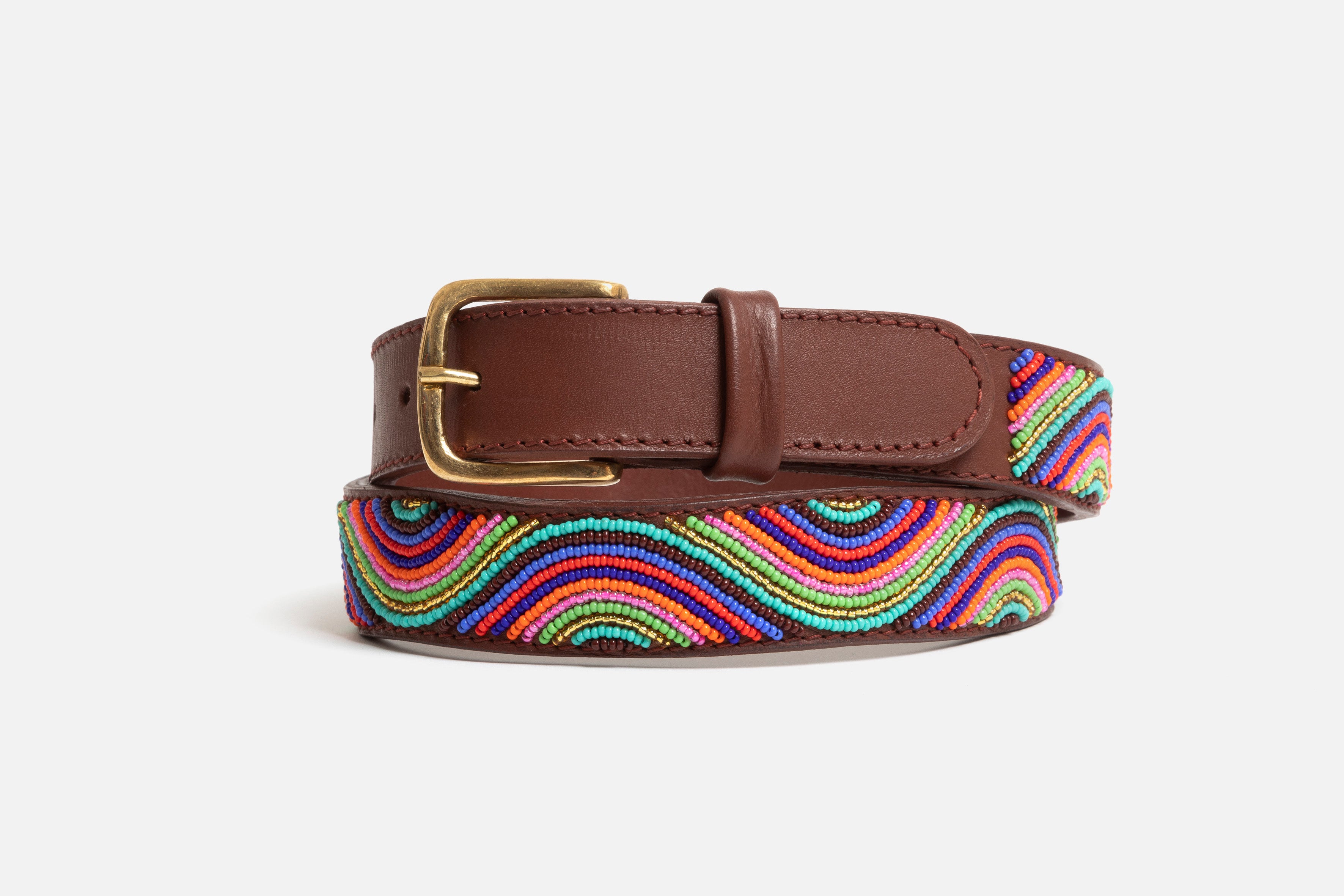 Masai Belt - Suzan (Light Blue)