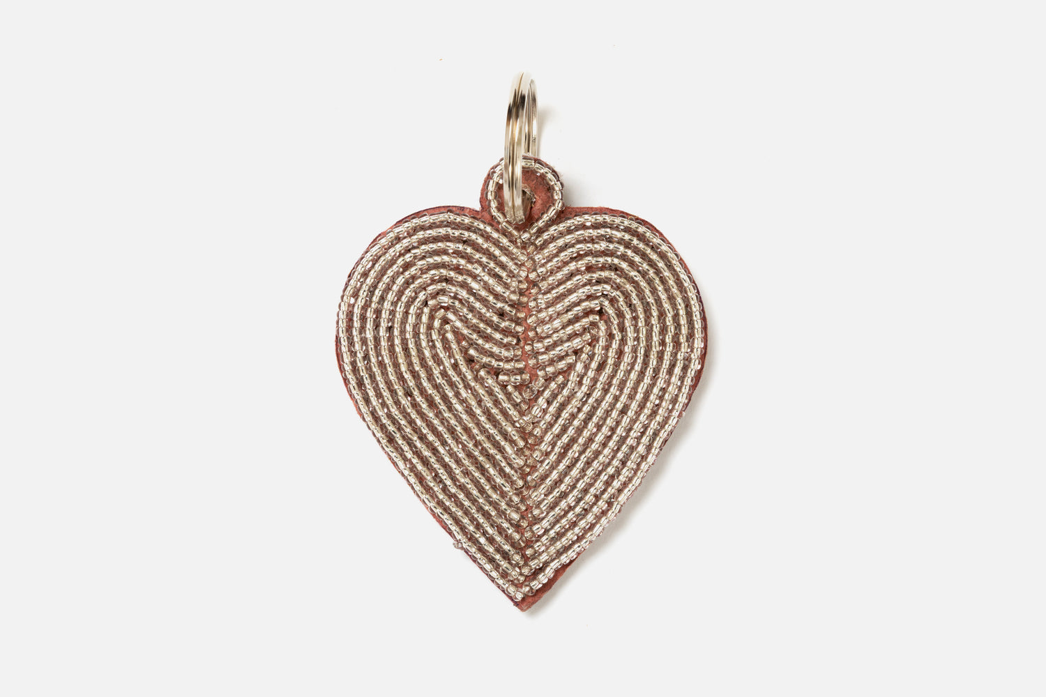 Porte-clés / Charms Cœurs Argent