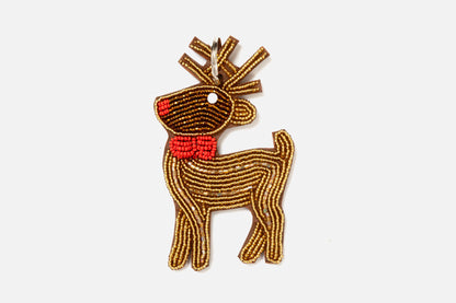 Porte-clés / Charms Renne de Noël