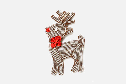 Porte-clés / Charms Renne de Noël