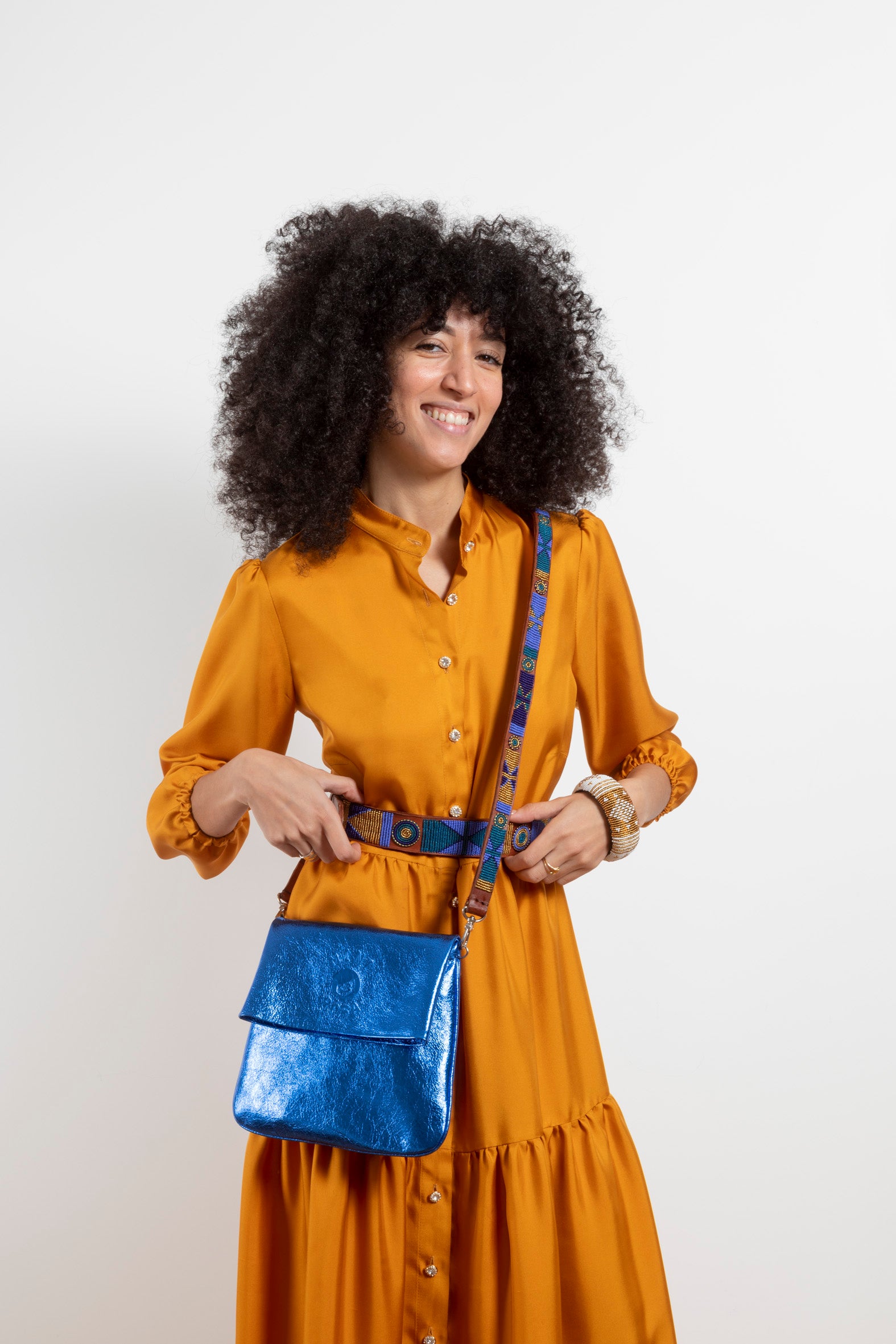 Bandoulière Masai - Midnight Blue