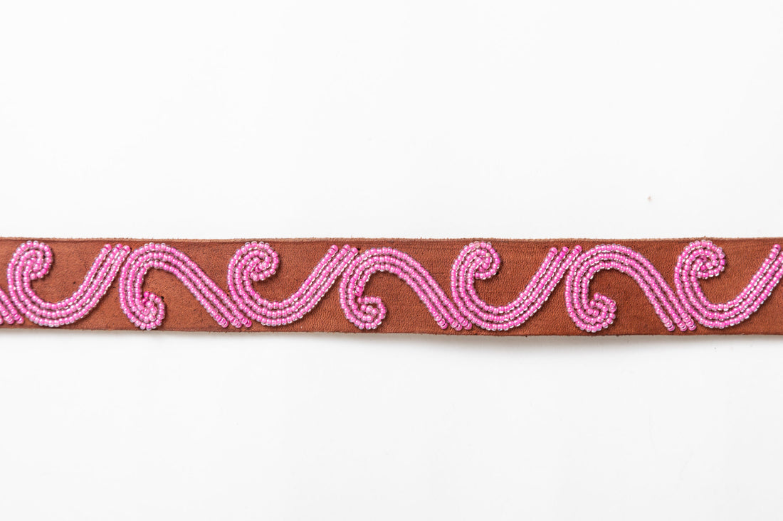 Bandoulière Masai - Ghirigoro (Pink)