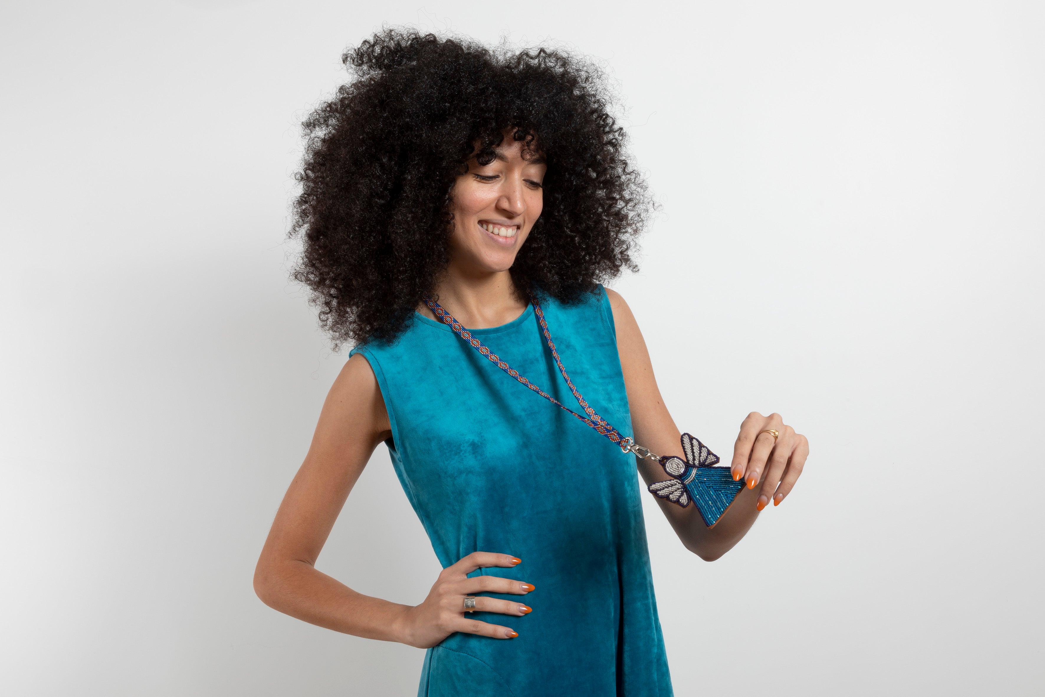 Porte-badge Holidays Blue