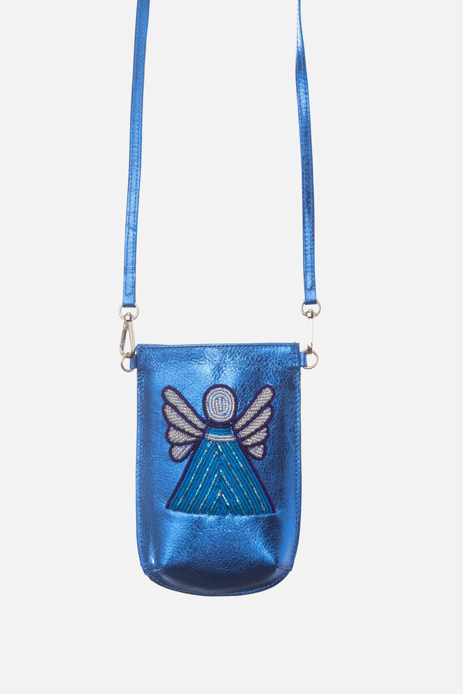Porte-Téléphone Bravo Laminé Bleu - Ange Bleu